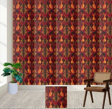 Handcrafted-Look African Pattern Tile