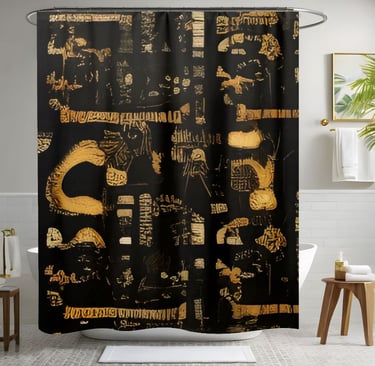 Tribal Shower Curtain