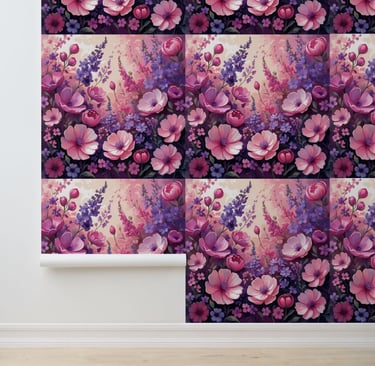 Beautiful Blossom Peel and Stick Wallpaper