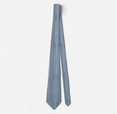 Faded Denim Style Neck Tie