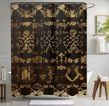 Tribal Shower Curtain Style 2