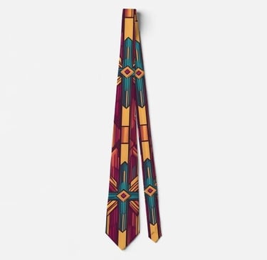Modern Retro Neck Tie