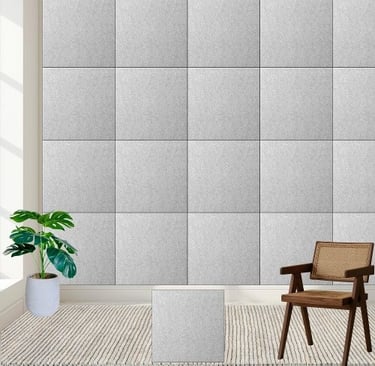 Silver Gray Texture Ceramic Tile