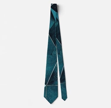 Abstract Sparkle Mens Neck Tie