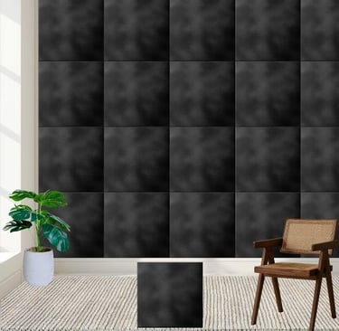 Luxury Black Textured Modern Ceramic Tile