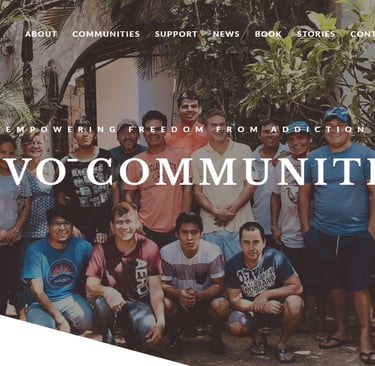 Novo Communities web screenshot