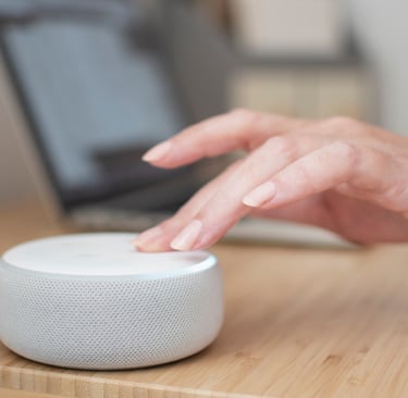 imagem mostrando a conexão da alexa com a casa