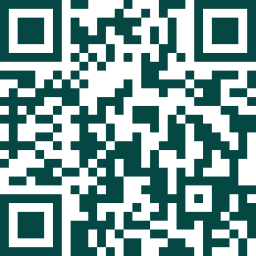 Dark green and white scannable QR code for digital access and mobile link sharing.