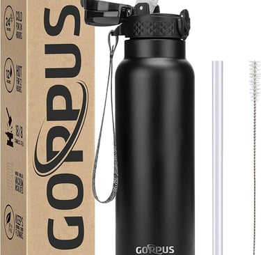 GOPPUS Botella Agua Acero Inoxidable 600 ml