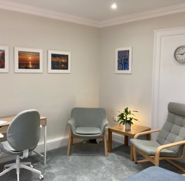 The Recovery Lab clinic room in Bath