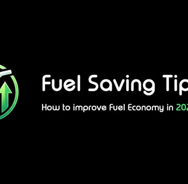 Fuel Saving Tips How to improve fuel economy in 2026