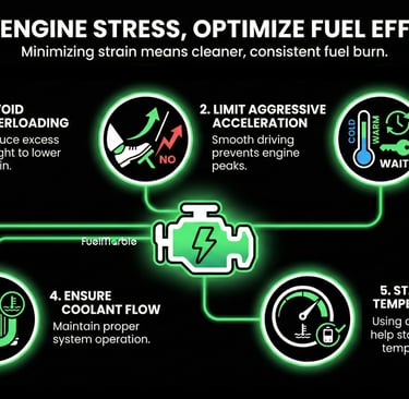 Reduce engine stress and optimize fuel efficiency