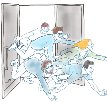 Salle de classe engageante