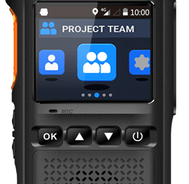 Rugged radio operating with OSNET PoC system