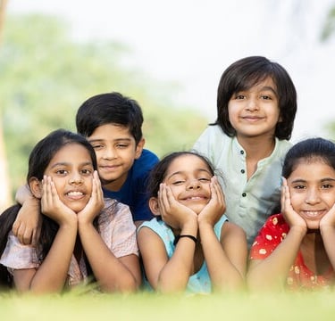 Growth and development in children from infant to school