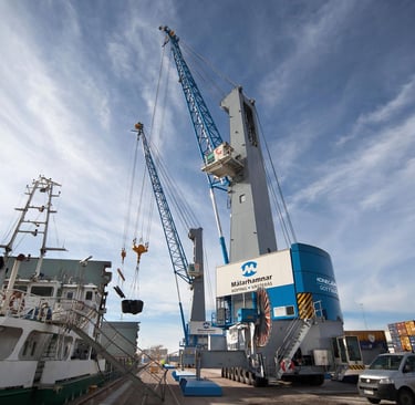 port harbour crane inspection 