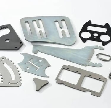 Stainless Steel and Aluminium Sheet metal cutting parts 