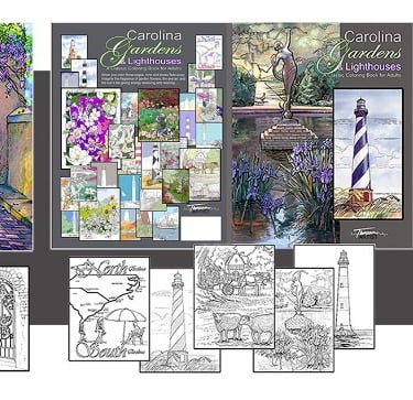 Adult coloring books Charlesto Carolina Flappers