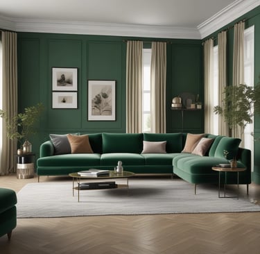 Bright living room with modern inventory