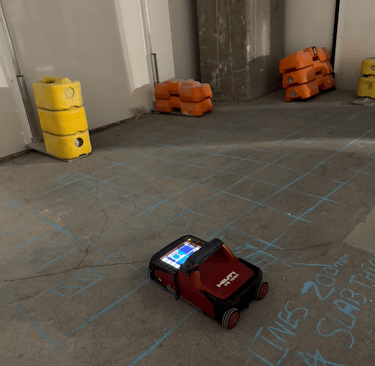 GPR concrete scanner 