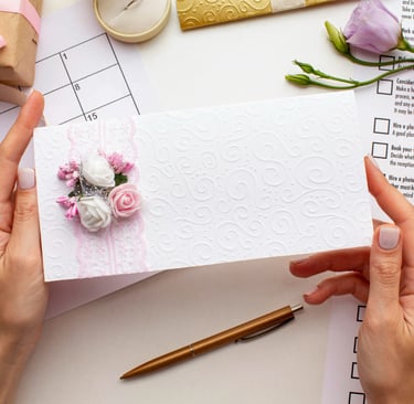 printing techniques of wedding cards