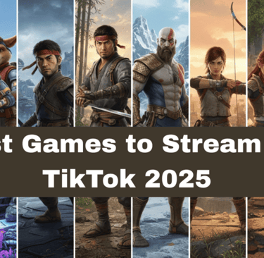 best games to stream on tiktok 2025