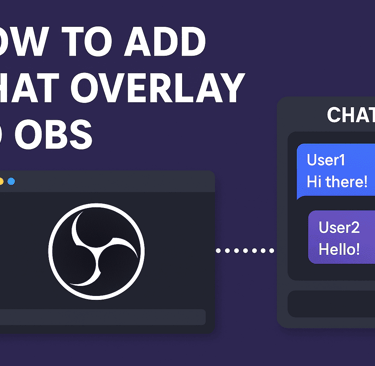 how to add chat overlay to OBS