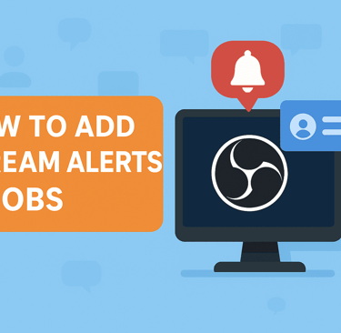 how to add stream alerts to OBS