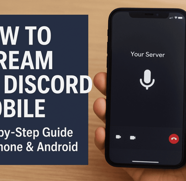 how to stream on discord mobile: step by step guide for iphone & android