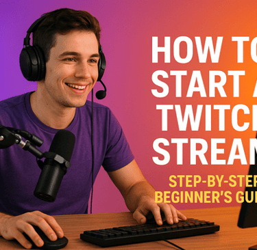 how to start a twitch stream