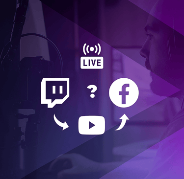 how to stream on facebook and twitch or youtube at the same time