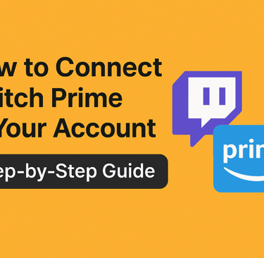 how to connect twitch prime to your account