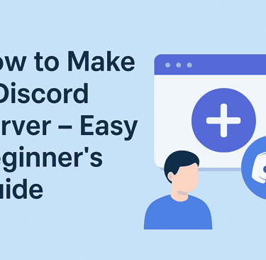 how to make a discord server