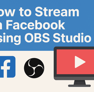 how to stream on facebook using obs studio
