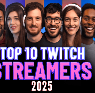 top 10 twitch streamers 2025