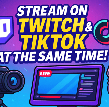how to stream on twitch & tiktok at the same time