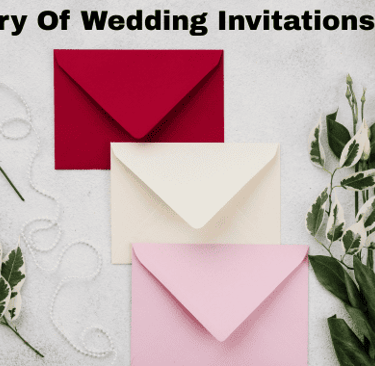 history of wedding invitations