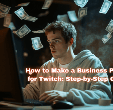 how to make a business paypal for twitch