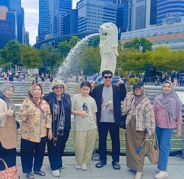 Tour Singapore, Tour Asean, Tour Singapura Murah, Merlion Park, Tour Singapura Hemat