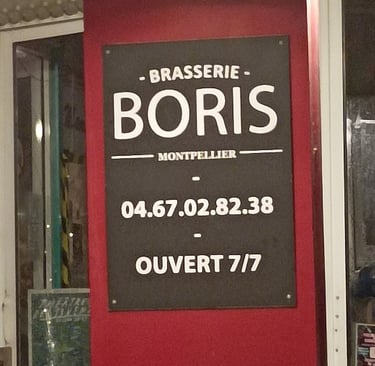 Brasserie Boris!