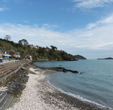 High tide in the Bay of Cancale