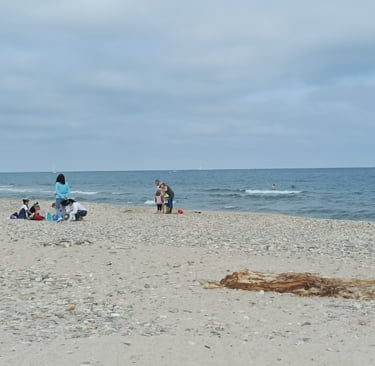 The beach at Maguelone