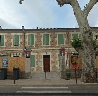 Voting day at St Etienne de Gourgas