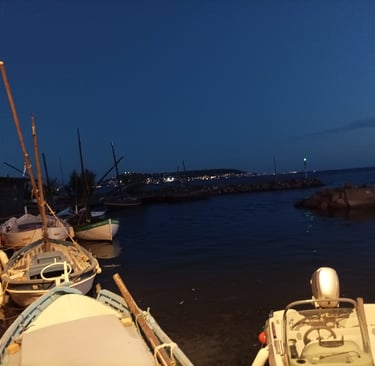 The old port of Bouzigues