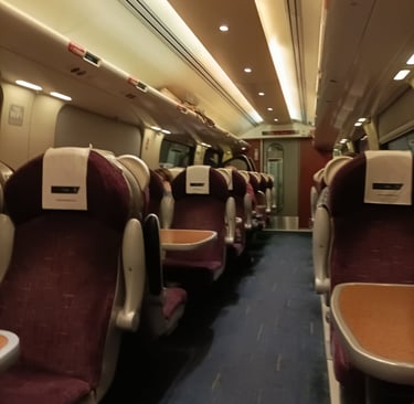 Our carriage awaits!