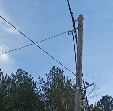 Leaning dangerously