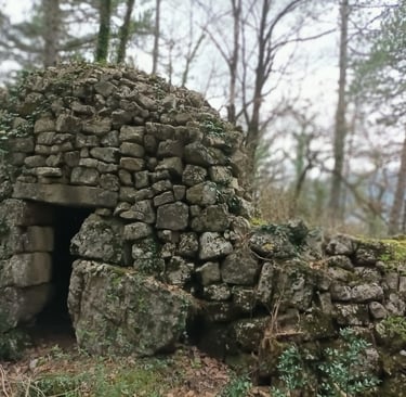 Front of the cabane