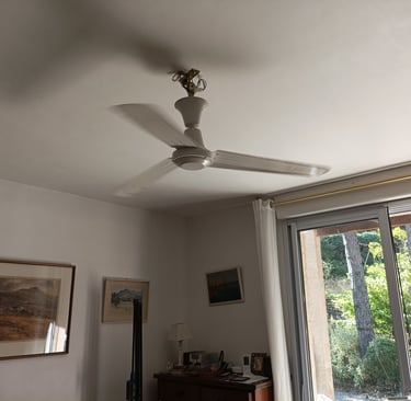 Our bedroom ceiling fan