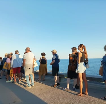 A long wait for entry
