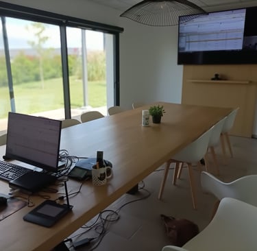 Our notaire's office.